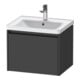 Duravit Waschtischunterschrank Ketho.2 58,4x45,5cm, graph ma, 1 Ausz., wandhängend-1