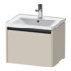 Duravit Waschtischunterschrank Ketho.2 58,4x45,5cm, Tau ma, 1 Ausz., wandhängend-1