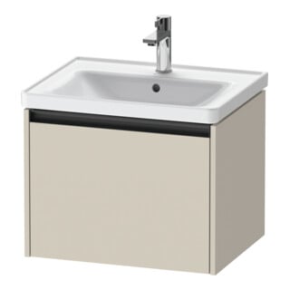 Duravit Waschtischunterschrank Ketho.2 58,4x45,5cm, Tau matt, 1 Ausz., wandhängend