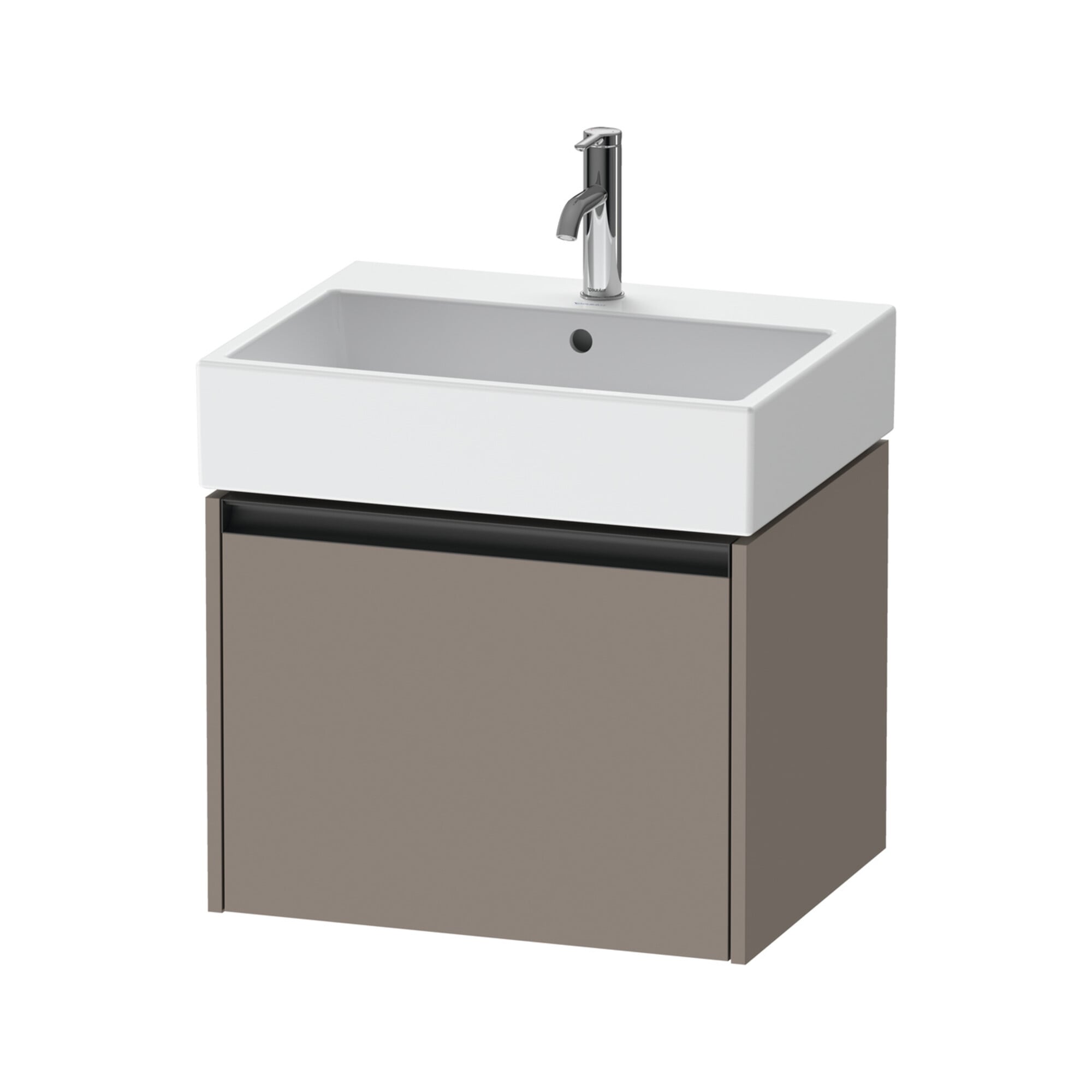 Duravit Waschtischunterschrank Ketho.2 58,4x46cm, bas. ma, 1 Ausz., wandhängend