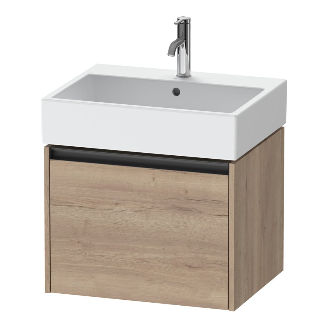 Duravit Waschtischunterschrank Ketho.2 58,4x46cm, Ei marm., 1 Ausz., wandhängend