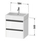 Duravit Waschtischunterschrank Ketho.2 58,4x46cm, graph matt, 2 Schub., wandhängend