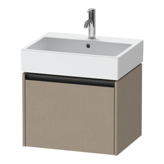 Duravit Waschtischunterschrank Ketho.2 58,4x46cm, leinen, 1 Auszug, wandhängend