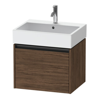 Duravit Waschtischunterschrank Ketho.2 58,4x46cm, Nussb dkl., 1 Ausz., wandhängend