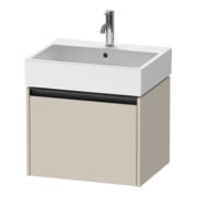 Duravit Waschtischunterschrank Ketho.2 58,4x46cm, Tau ma, 1 Auszug, wandhängend