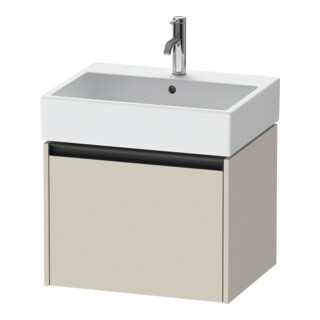 Duravit Waschtischunterschrank Ketho.2 58,4x46cm, Tau matt, 1 Ausz., wandhängend