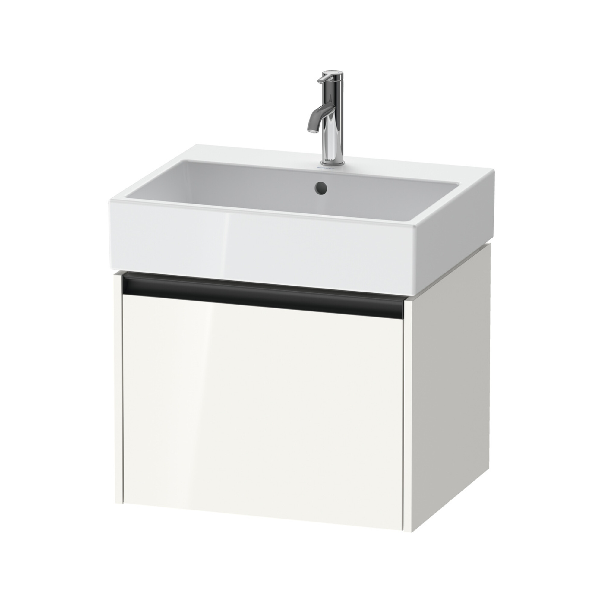 Duravit Waschtischunterschrank Ketho.2 58,4x46cm, we. hgl, 1 Ausz., wandhängend