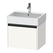 Duravit Waschtischunterschrank Ketho.2 58,4x46cm, we. matt, 1 Ausz., wandhängend