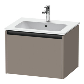 Duravit Waschtischunterschrank Ketho.2 61x48cm, bas. ma, 1 Auszug, wandhängend