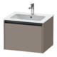 Duravit Waschtischunterschrank Ketho.2 61x48cm, bas. ma, 1 Auszug, wandhängend-1