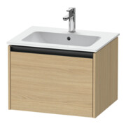 Duravit Waschtischunterschrank Ketho.2 61x48cm, Ei natur, 1 Auszug, wandhängend