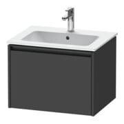 Duravit Waschtischunterschrank Ketho.2 61x48cm, graph ma, 1 Auszug, wandhängend