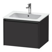 Duravit Waschtischunterschrank Ketho.2 61x48cm, graph matt, 1 Ausz., wandhängend