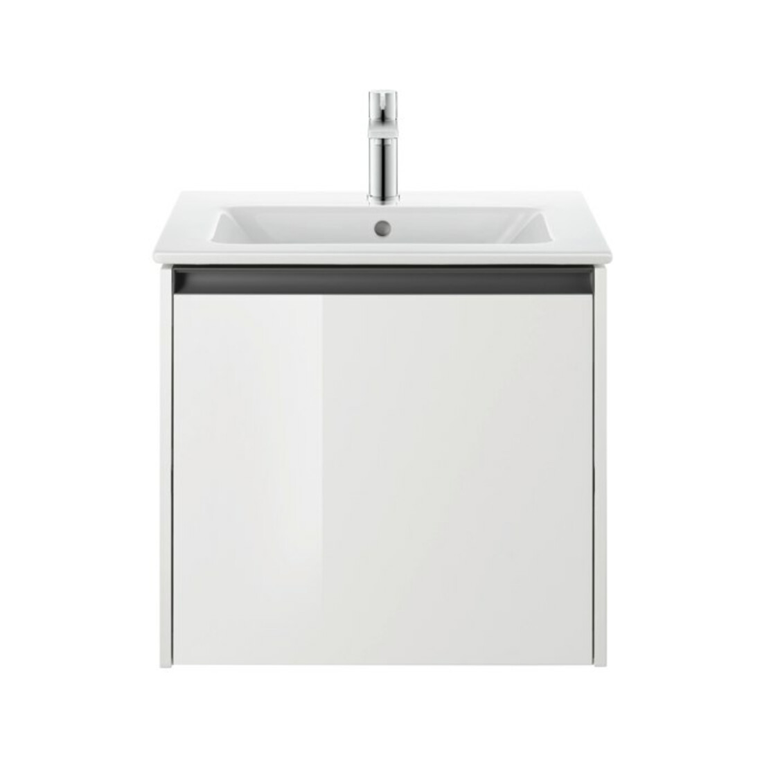 Duravit Waschtischunterschrank Ketho.2 61x48cm, we. hgl, 1 Auszug, wandhängend