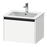 Duravit Waschtischunterschrank Ketho.2 61x48cm, we. matt, 1 Auszug, wandhängend