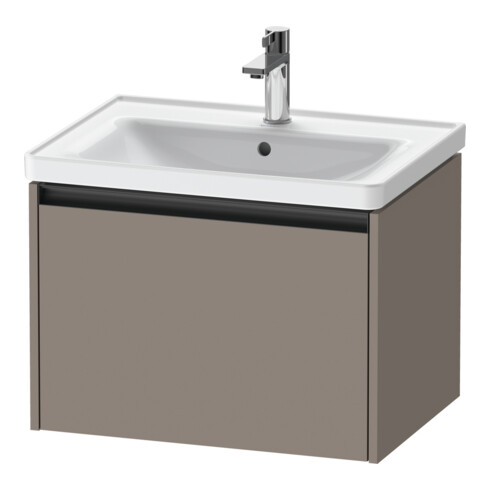 Duravit Waschtischunterschrank Ketho.2 63,4x45,5cm, bas. ma, 1 Ausz., wandhängend