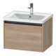 Duravit Waschtischunterschrank Ketho.2 63,4x45,5cm, Ei marm., 1 Ausz., wandhängend