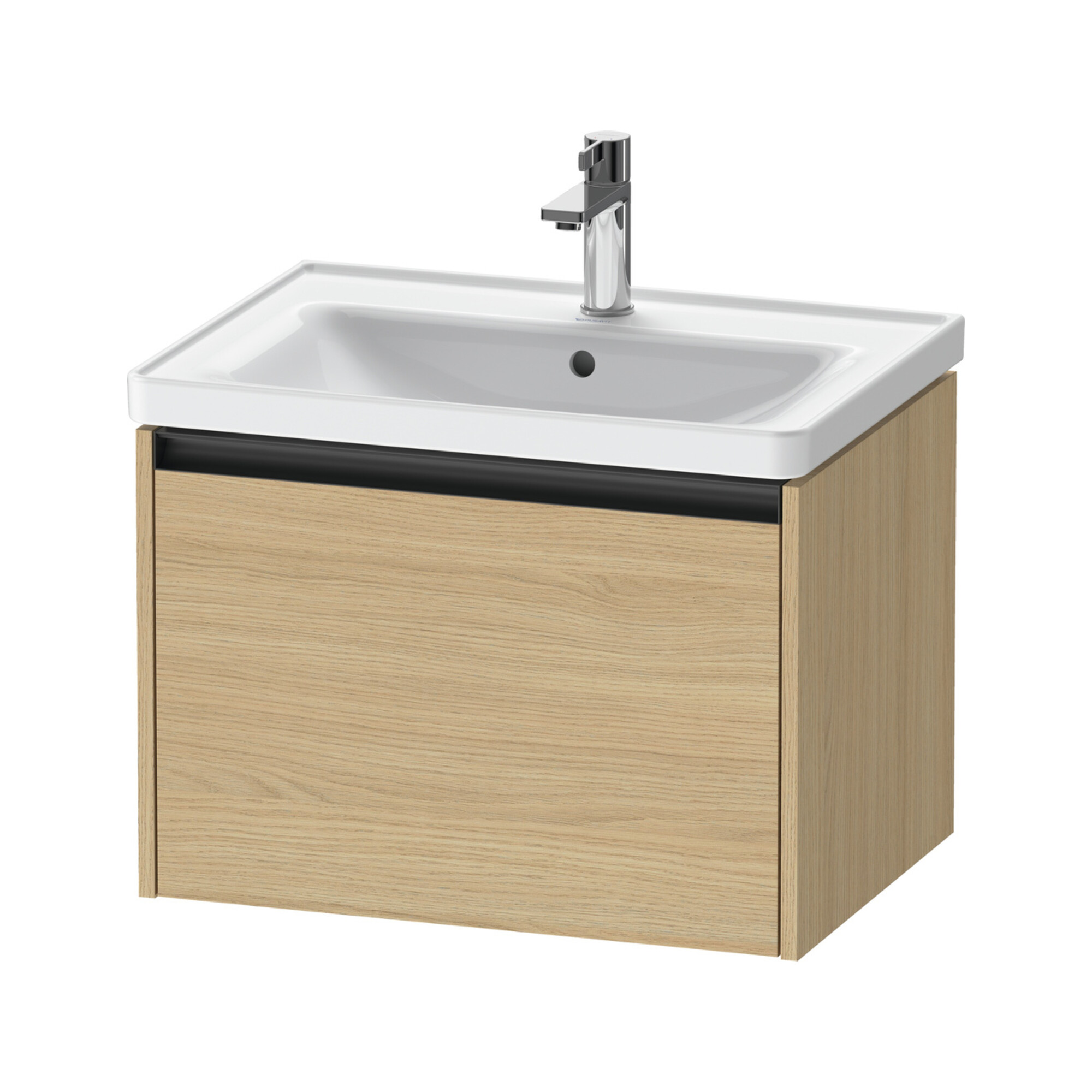Duravit Waschtischunterschrank Ketho.2 63,4x45,5cm, Ei Nat, 1 Ausz., wandhängend