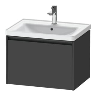 Duravit Waschtischunterschrank Ketho.2 63,4x45,5cm, graph ma, 1 Ausz., wandhängend
