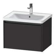 Duravit Waschtischunterschrank Ketho.2 63,4x45,5cm, graph matt, 1 Ausz., wandhängend-1