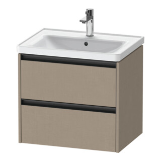 Duravit Waschtischunterschrank Ketho.2 63,4x45,5cm, lei, 2 Schub., wandhängend