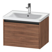 Duravit Waschtischunterschrank Ketho.2 63,4x45,5cm, Nussb Nat, 1 Ausz., wandhängend