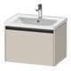 Duravit Waschtischunterschrank Ketho.2 63,4x45,5cm, Tau ma, 1 Ausz., wandhängend-1