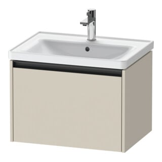 Duravit Waschtischunterschrank Ketho.2 63,4x45,5cm, Tau matt, 1 Ausz., wandhängend