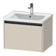 Duravit Waschtischunterschrank Ketho.2 63,4x45,5cm, Tau matt, 1 Ausz., wandhängend-1