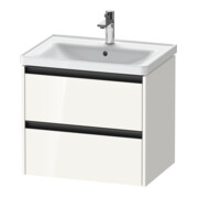 Duravit Waschtischunterschrank Ketho.2 63,4x45,5cm, we. hgl, 2 Schub., wandhängend