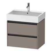 Duravit Waschtischunterschrank Ketho.2 68,4x46cm, bas. ma, 2 Schub., wandhängend-1