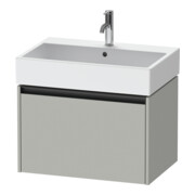 Duravit Waschtischunterschrank Ketho.2 68,4x46cm, betongr ma, 1 Ausz., wandhängend