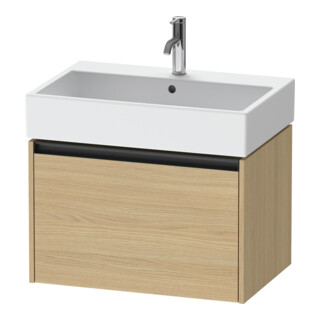 Duravit Waschtischunterschrank Ketho.2 68,4x46cm, Ei Nat, 1 Auszug, wandhängend