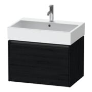 Duravit Waschtischunterschrank Ketho.2 68,4x46cm, Ei sw, 1 Auszug, wandhängend