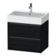 Duravit Waschtischunterschrank Ketho.2 68,4x46cm, Ei sw, 2 Schub., wandhängend-1