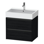 Duravit Waschtischunterschrank Ketho.2 68,4x46cm, Ei sw, 2 Schub., wandhängend-1