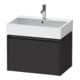 Duravit Waschtischunterschrank Ketho.2 68,4x46cm, graph matt, 1 Ausz., wandhängend-1