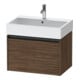 Duravit Waschtischunterschrank Ketho.2 68,4x46cm, Nussb dkl., 1 Ausz., wandhängend-1