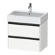 Duravit Waschtischunterschrank Ketho.2 68,4x46cm, we. ma, 2 Schub., wandhängend-1
