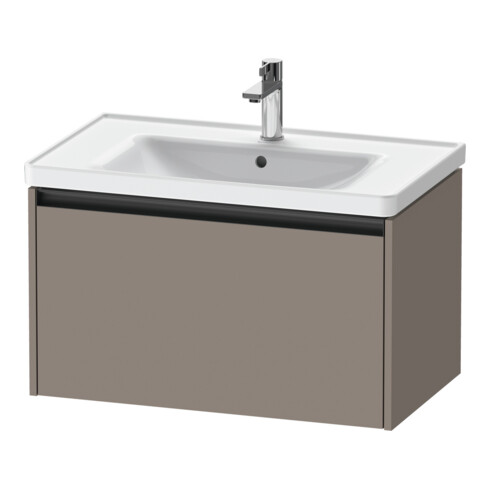 Duravit Waschtischunterschrank Ketho.2 78,4x45,5cm, bas. ma, 1 Ausz., wandhängend