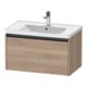 Duravit Waschtischunterschrank Ketho.2 78,4x45,5cm, Ei marm., 1 Ausz., wandhängend-1