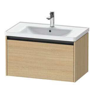 Duravit Waschtischunterschrank Ketho.2 78,4x45,5cm, Ei Nat, 1 Ausz., wandhängend