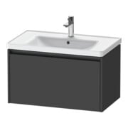 Duravit Waschtischunterschrank Ketho.2 78,4x45,5cm, graph ma, 1 Ausz., wandhängend-1