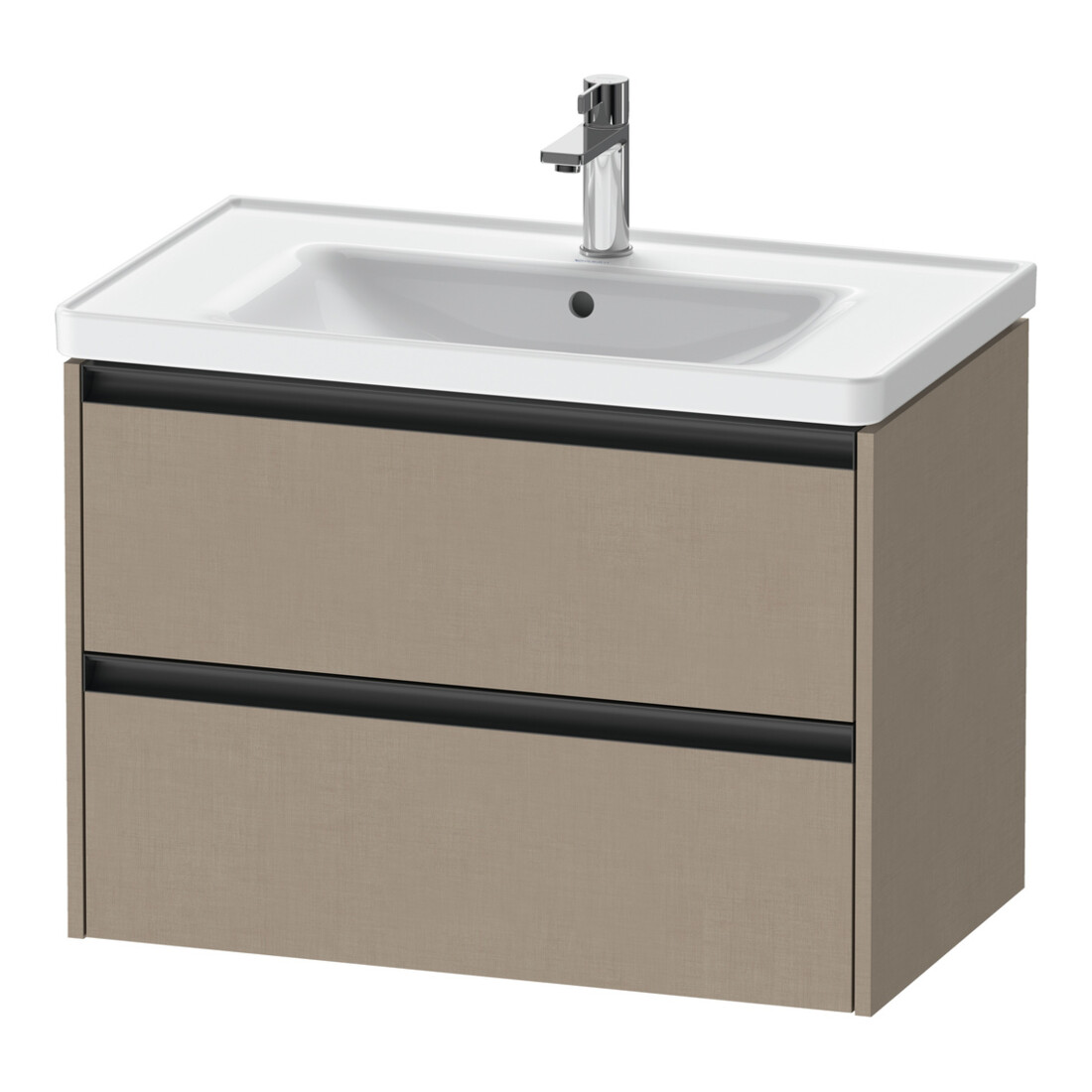 Duravit Waschtischunterschrank Ketho.2 78,4x45,5cm, lei, 2 Schub., wandhängend