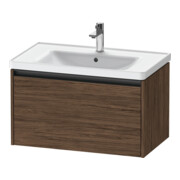 Duravit Waschtischunterschrank Ketho.2 78,4x45,5cm, Nussb dkl., 1 Ausz., wandhängend-1