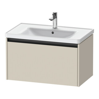 Duravit Waschtischunterschrank Ketho.2 78,4x45,5cm, Tau matt, 1 Ausz., wandhängend