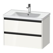 Duravit Waschtischunterschrank Ketho.2 78,4x45,5cm, we. hgl, 2 Schub., wandhängend-1