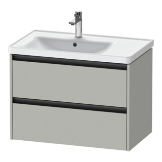 Duravit Waschtischunterschrank Ketho.2 78,4x45,5x54,9cm, f WT m B L, betongr ma