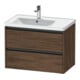 Duravit Waschtischunterschrank Ketho.2 78,4x45,5x54,9cm, f WT m B L, Nussb dkl.-1