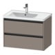 Duravit Waschtischunterschrank Ketho.2 78,4x45,5x54,9cm, f WT m B li, bas. ma-1